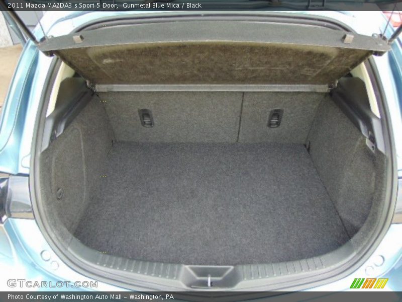 Gunmetal Blue Mica / Black 2011 Mazda MAZDA3 s Sport 5 Door