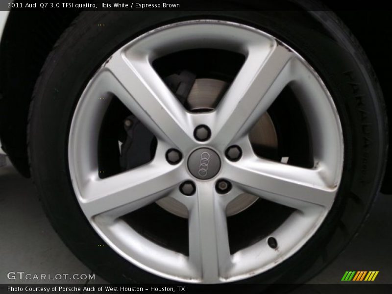 Ibis White / Espresso Brown 2011 Audi Q7 3.0 TFSI quattro