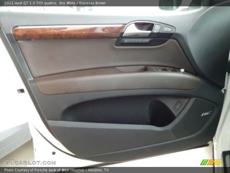 Ibis White / Espresso Brown 2011 Audi Q7 3.0 TFSI quattro