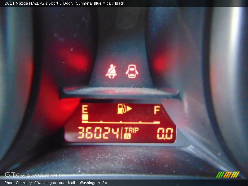 Gunmetal Blue Mica / Black 2011 Mazda MAZDA3 s Sport 5 Door