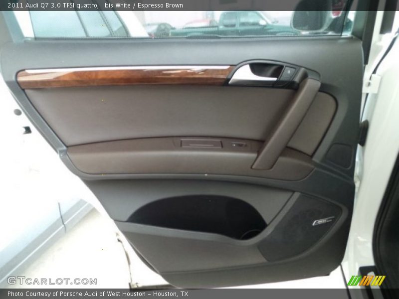 Ibis White / Espresso Brown 2011 Audi Q7 3.0 TFSI quattro