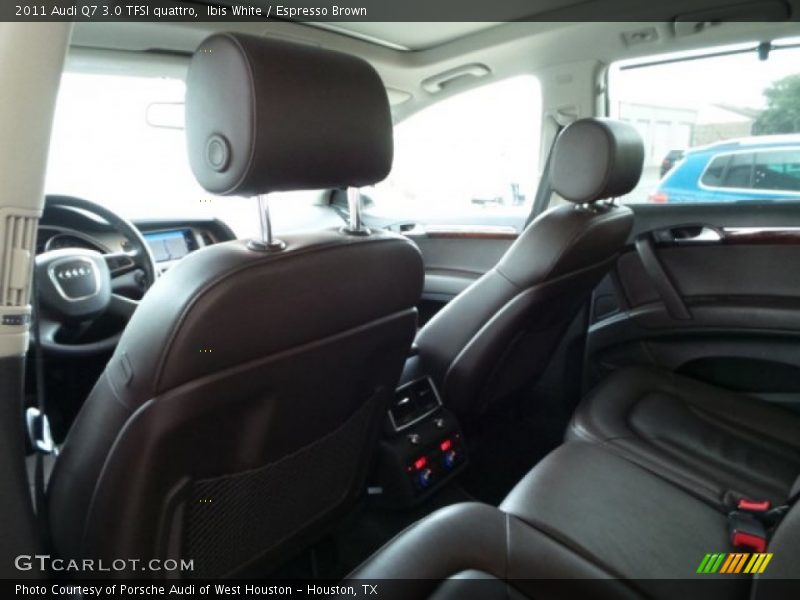 Ibis White / Espresso Brown 2011 Audi Q7 3.0 TFSI quattro