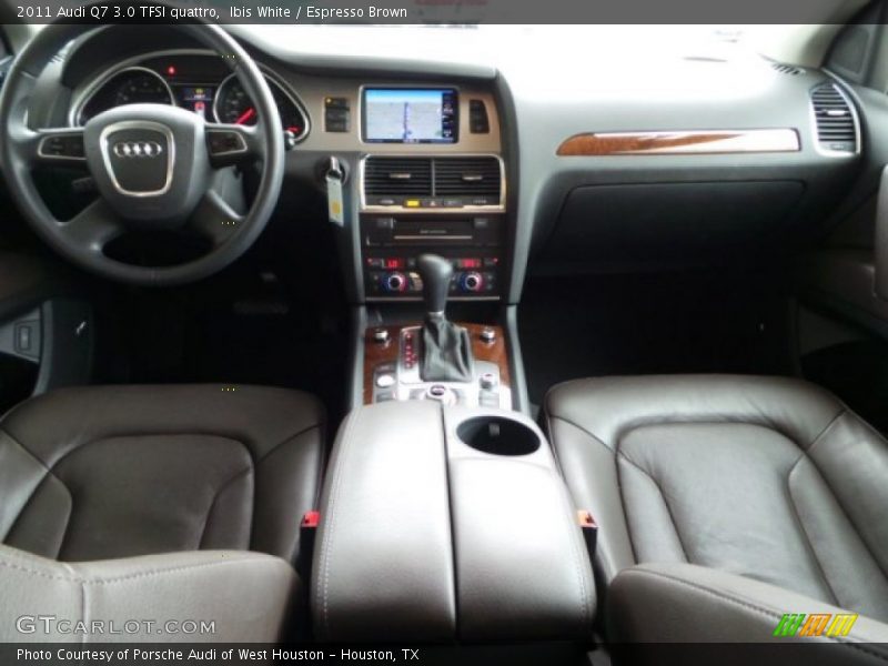 Ibis White / Espresso Brown 2011 Audi Q7 3.0 TFSI quattro