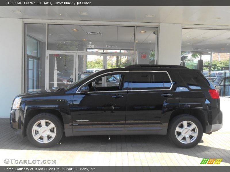 Onyx Black / Jet Black 2012 GMC Terrain SLE AWD