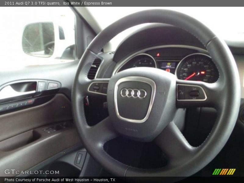 Ibis White / Espresso Brown 2011 Audi Q7 3.0 TFSI quattro