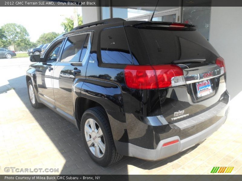 Onyx Black / Jet Black 2012 GMC Terrain SLE AWD