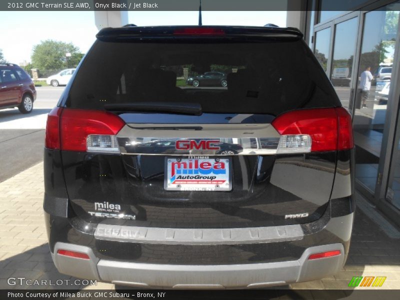 Onyx Black / Jet Black 2012 GMC Terrain SLE AWD