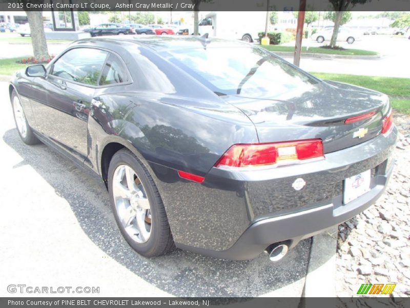 Ashen Gray Metallic / Gray 2015 Chevrolet Camaro LT Coupe