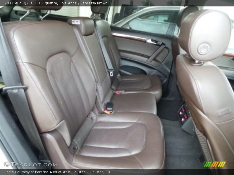 Ibis White / Espresso Brown 2011 Audi Q7 3.0 TFSI quattro