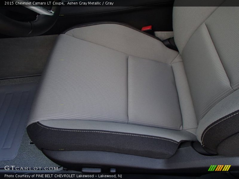 Ashen Gray Metallic / Gray 2015 Chevrolet Camaro LT Coupe