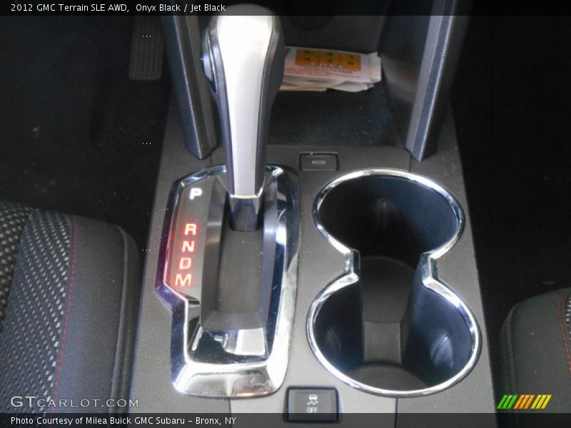 Onyx Black / Jet Black 2012 GMC Terrain SLE AWD