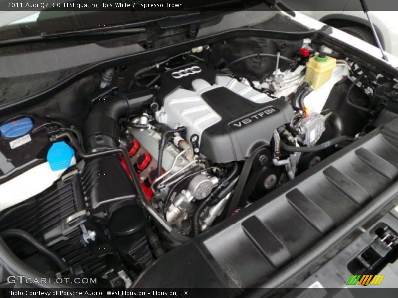 Ibis White / Espresso Brown 2011 Audi Q7 3.0 TFSI quattro