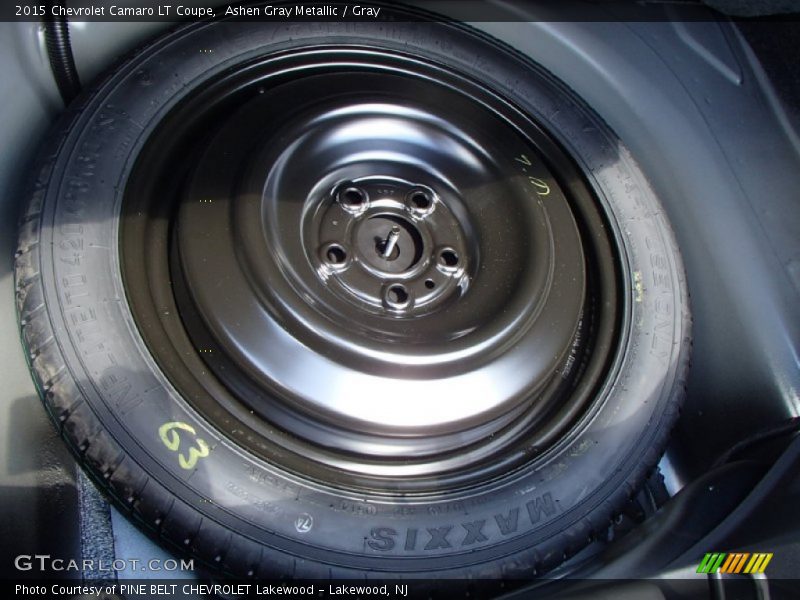 Ashen Gray Metallic / Gray 2015 Chevrolet Camaro LT Coupe