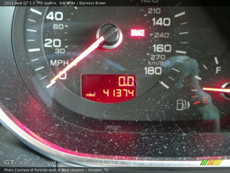 Ibis White / Espresso Brown 2011 Audi Q7 3.0 TFSI quattro