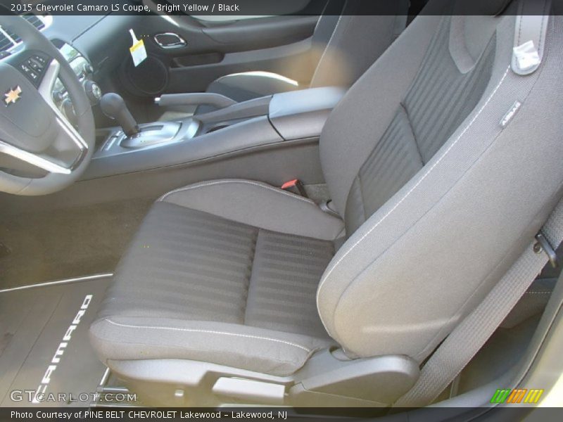 Bright Yellow / Black 2015 Chevrolet Camaro LS Coupe