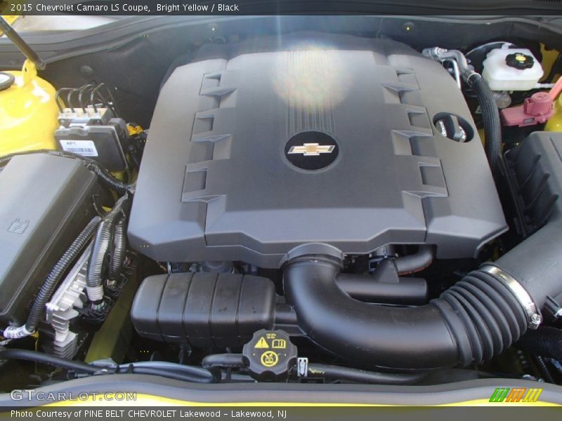Bright Yellow / Black 2015 Chevrolet Camaro LS Coupe