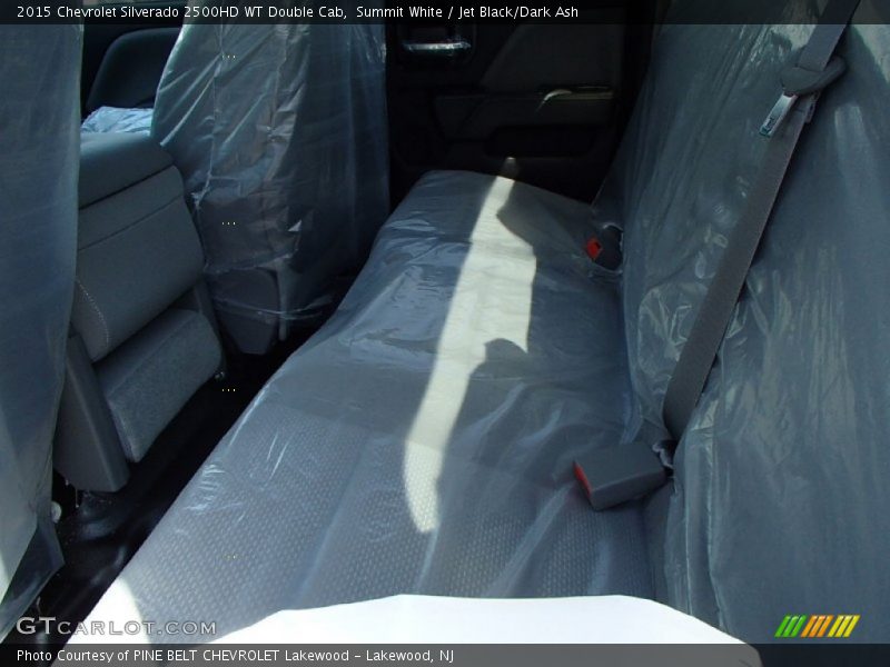 Summit White / Jet Black/Dark Ash 2015 Chevrolet Silverado 2500HD WT Double Cab