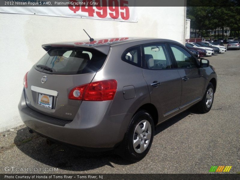 Platinum Graphite / Gray 2012 Nissan Rogue S AWD