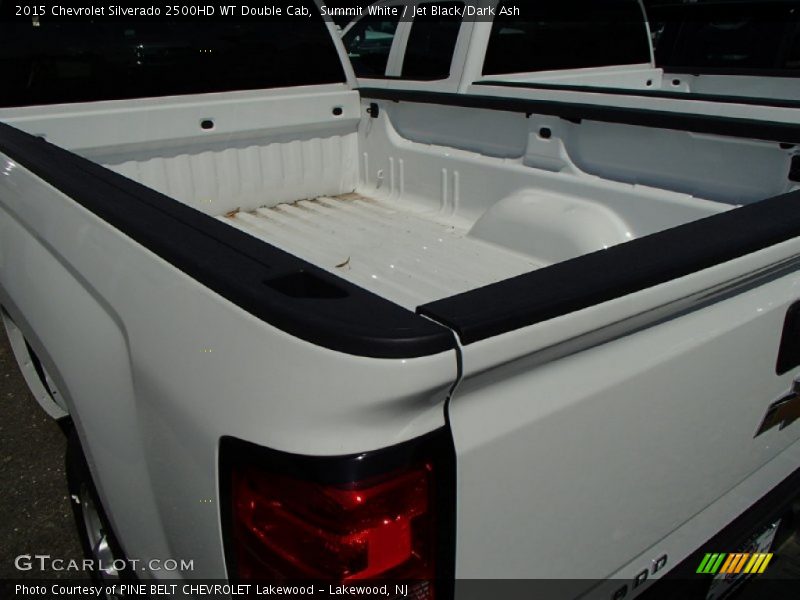 Summit White / Jet Black/Dark Ash 2015 Chevrolet Silverado 2500HD WT Double Cab