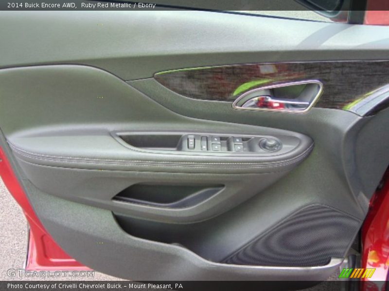 Ruby Red Metallic / Ebony 2014 Buick Encore AWD
