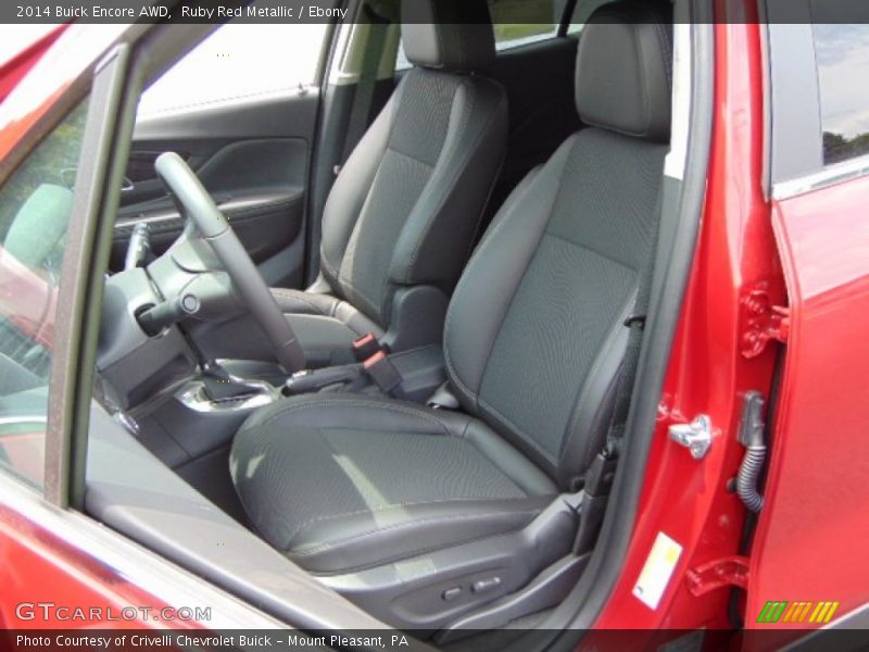 Ruby Red Metallic / Ebony 2014 Buick Encore AWD