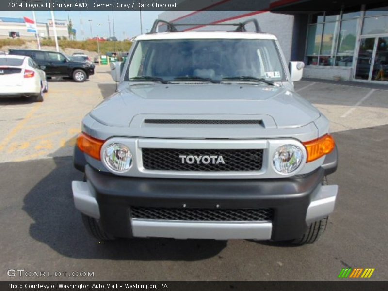 Cement Gray / Dark Charcoal 2014 Toyota FJ Cruiser 4WD