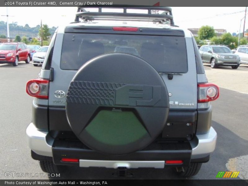 Cement Gray / Dark Charcoal 2014 Toyota FJ Cruiser 4WD