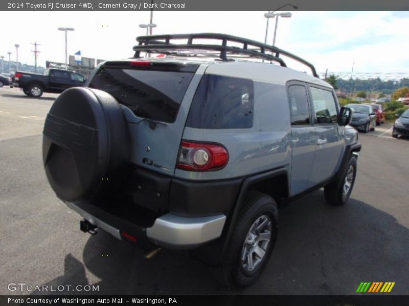 Cement Gray / Dark Charcoal 2014 Toyota FJ Cruiser 4WD