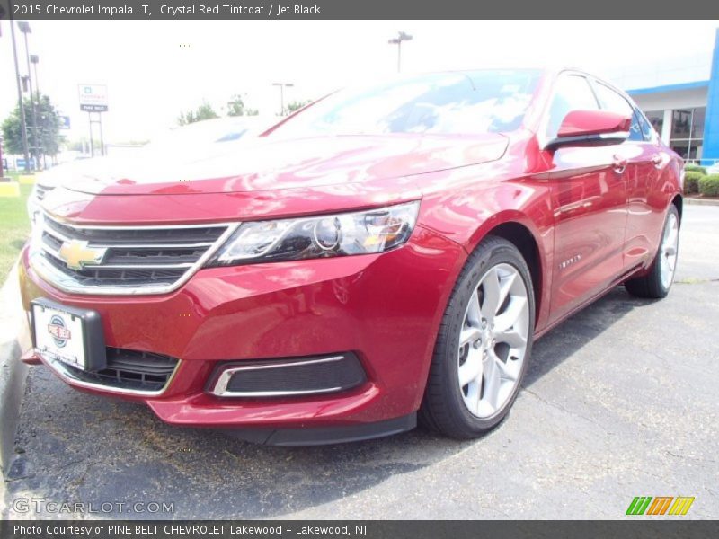 Crystal Red Tintcoat / Jet Black 2015 Chevrolet Impala LT