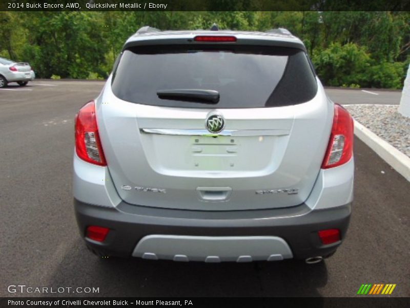 Quicksilver Metallic / Ebony 2014 Buick Encore AWD