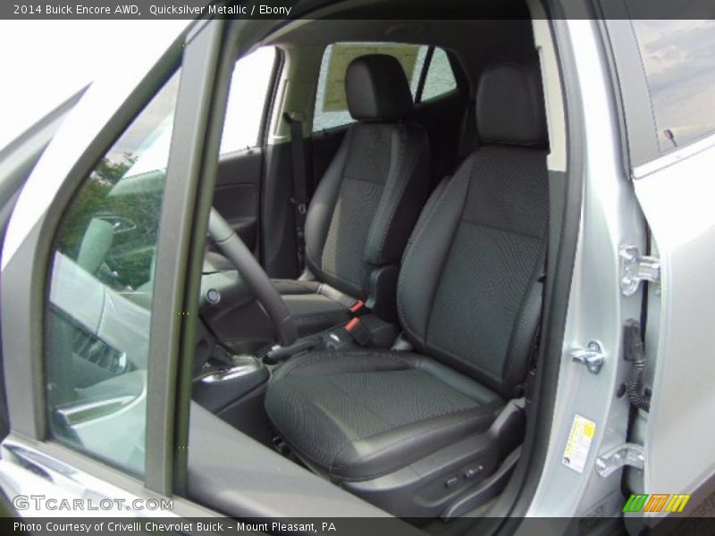Quicksilver Metallic / Ebony 2014 Buick Encore AWD