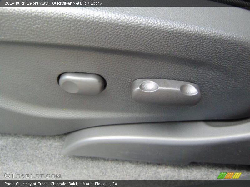 Quicksilver Metallic / Ebony 2014 Buick Encore AWD