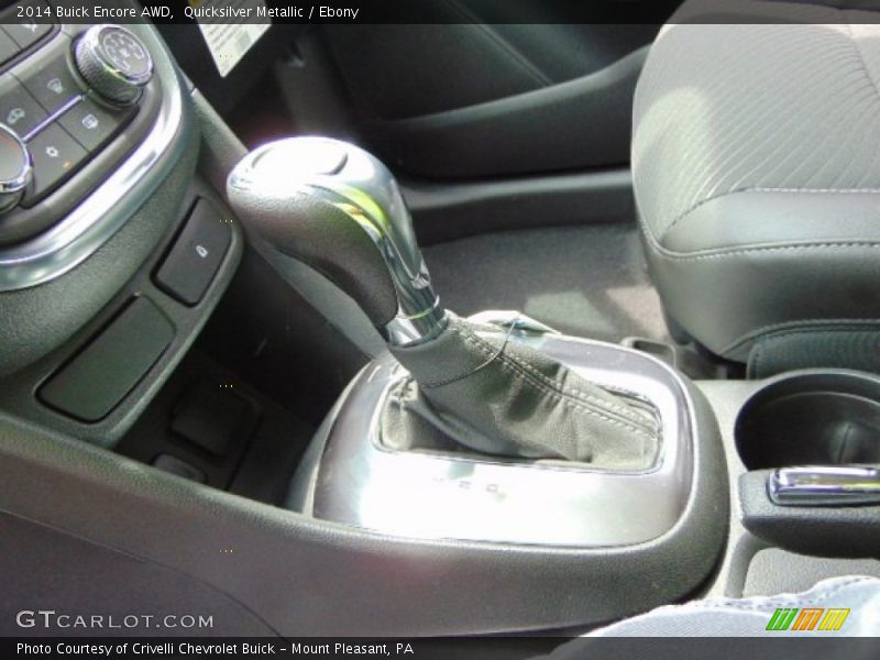 Quicksilver Metallic / Ebony 2014 Buick Encore AWD