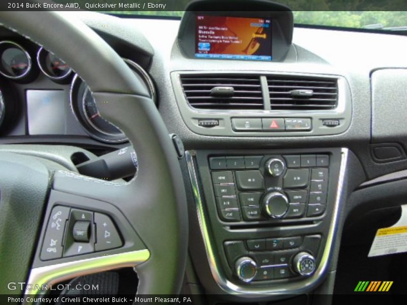 Quicksilver Metallic / Ebony 2014 Buick Encore AWD