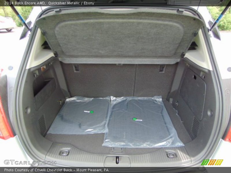 Quicksilver Metallic / Ebony 2014 Buick Encore AWD