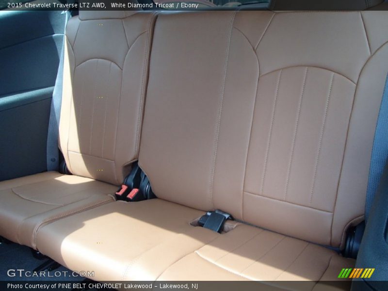 White Diamond Tricoat / Ebony 2015 Chevrolet Traverse LTZ AWD