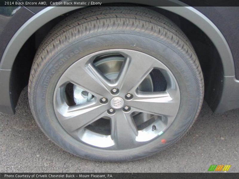 Carbon Black Metallic / Ebony 2014 Buick Encore AWD