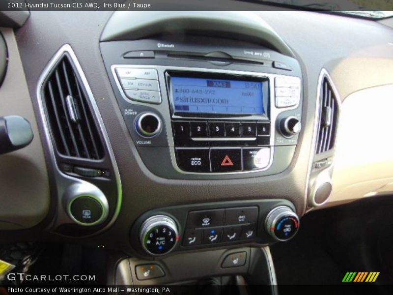 Iris Blue / Taupe 2012 Hyundai Tucson GLS AWD