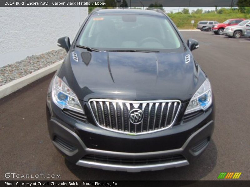 Carbon Black Metallic / Ebony 2014 Buick Encore AWD