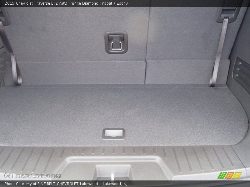 White Diamond Tricoat / Ebony 2015 Chevrolet Traverse LTZ AWD