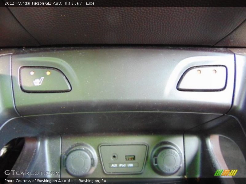 Iris Blue / Taupe 2012 Hyundai Tucson GLS AWD