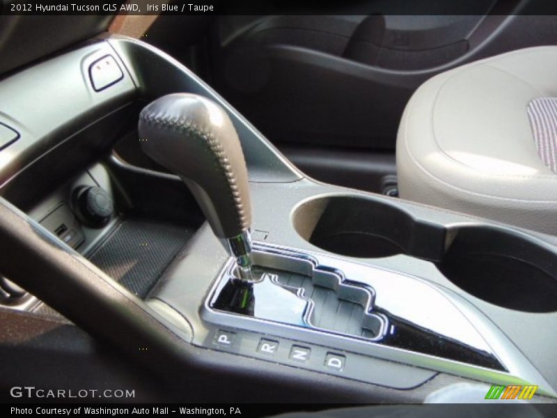 Iris Blue / Taupe 2012 Hyundai Tucson GLS AWD