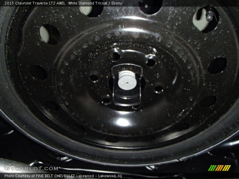 White Diamond Tricoat / Ebony 2015 Chevrolet Traverse LTZ AWD
