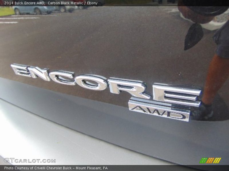 Carbon Black Metallic / Ebony 2014 Buick Encore AWD