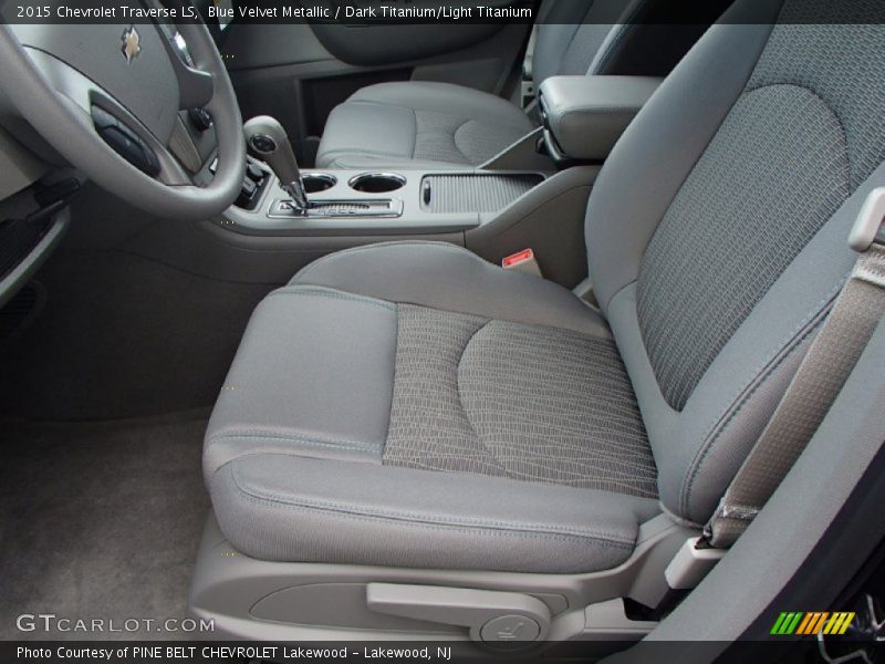 Blue Velvet Metallic / Dark Titanium/Light Titanium 2015 Chevrolet Traverse LS