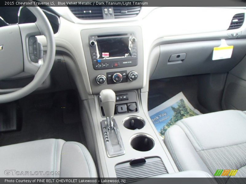 Blue Velvet Metallic / Dark Titanium/Light Titanium 2015 Chevrolet Traverse LS