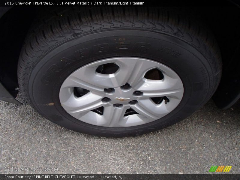 Blue Velvet Metallic / Dark Titanium/Light Titanium 2015 Chevrolet Traverse LS