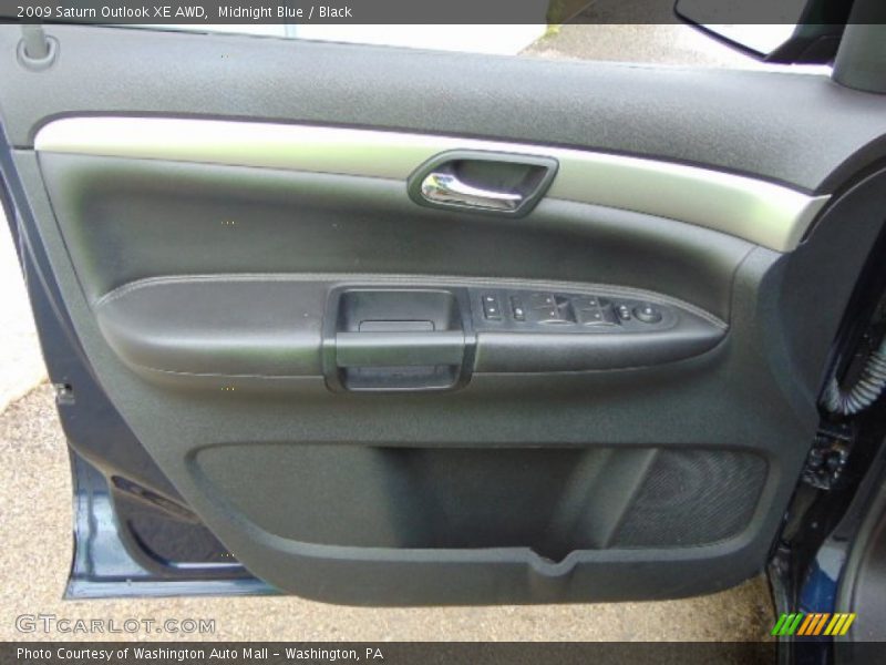 Midnight Blue / Black 2009 Saturn Outlook XE AWD