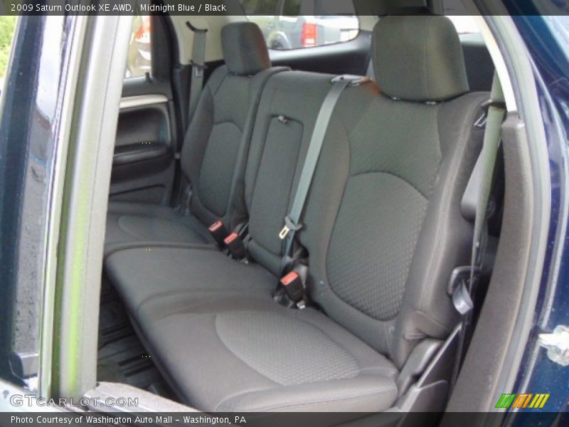 Midnight Blue / Black 2009 Saturn Outlook XE AWD
