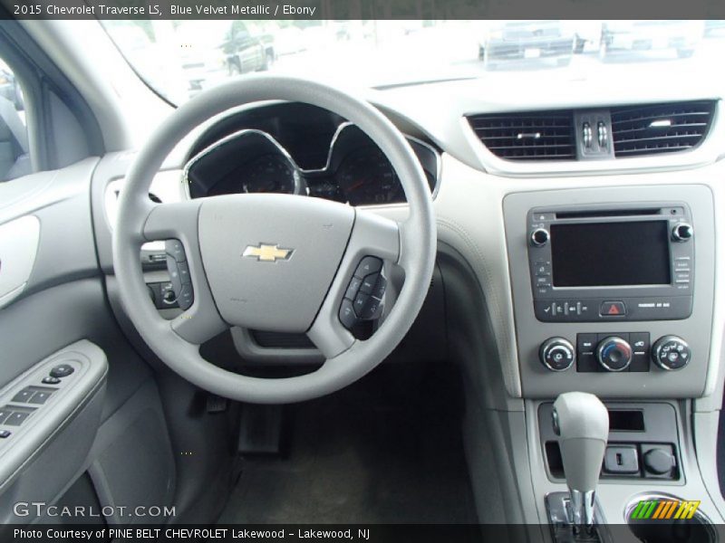 Blue Velvet Metallic / Ebony 2015 Chevrolet Traverse LS